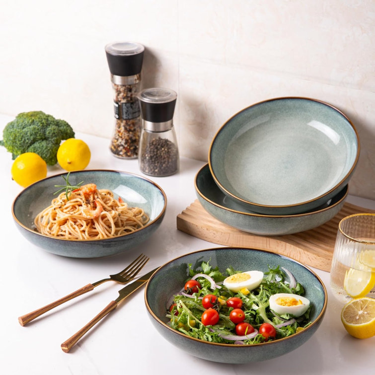 Stoneware sales pasta bowls